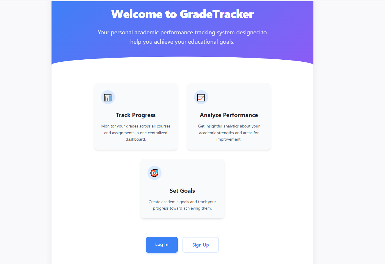 Grade Analyzer – Student Performance Analytics Platform